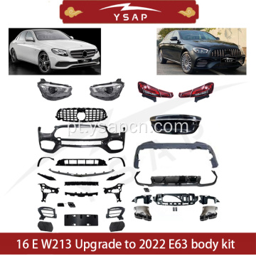 Atualização do Benz Eclass W213 para o kit 2022 E63
